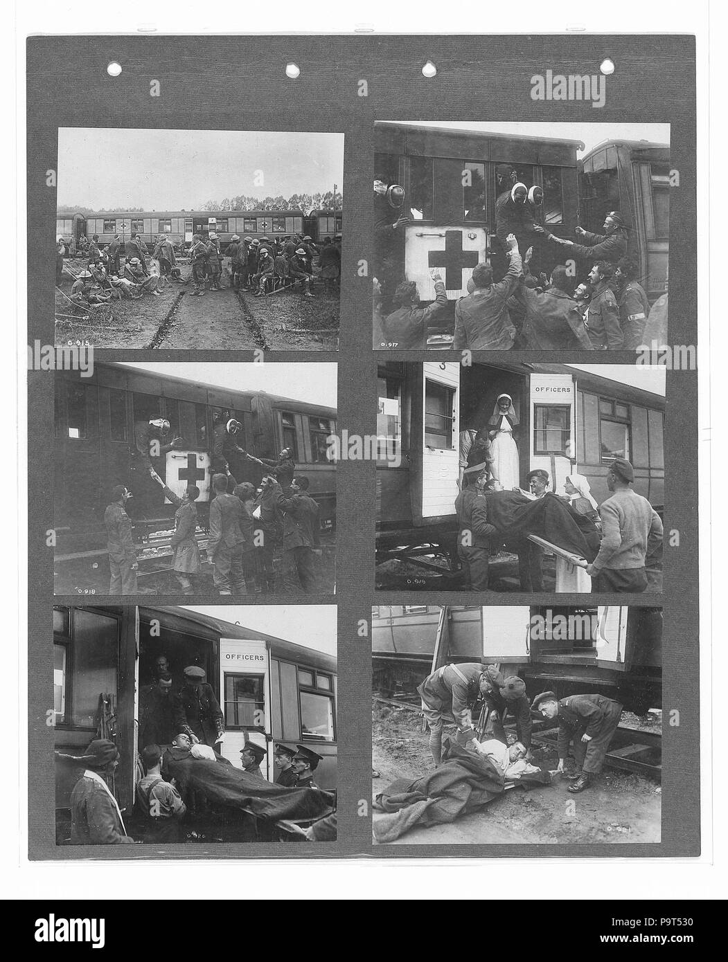274 canadese guerra ufficiale fotografie (BL l.r.233.b.57.v2 f040r) Foto Stock