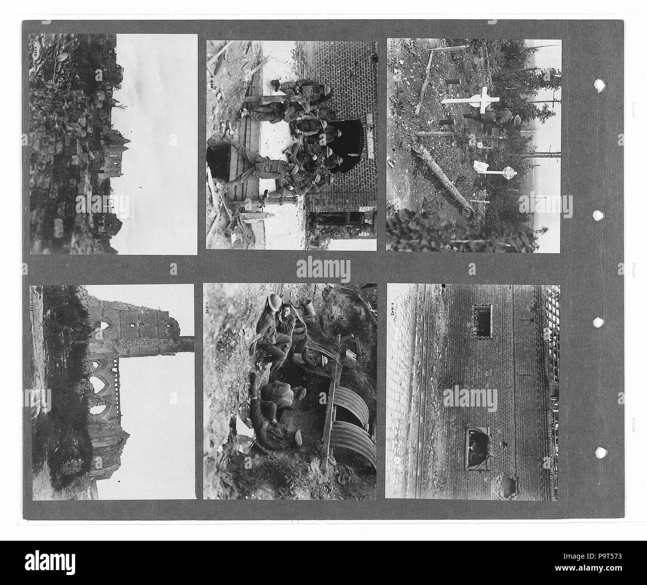 274 canadese guerra ufficiale fotografie (BL l.r.233.b.57.v3 f006r) Foto Stock