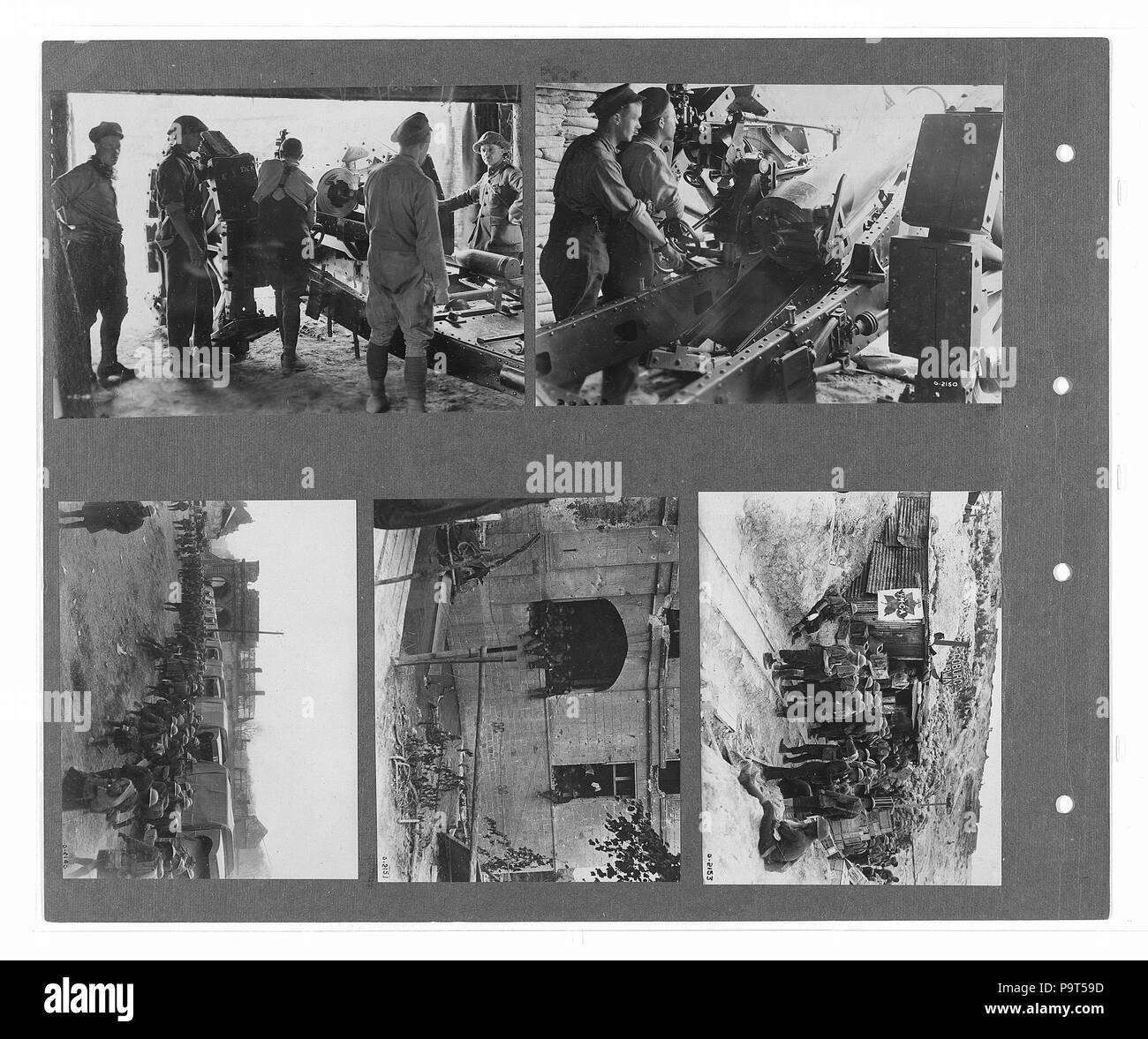 275 canadese guerra ufficiale fotografie (BL l.r.233.b.57.v3 f052r) Foto Stock