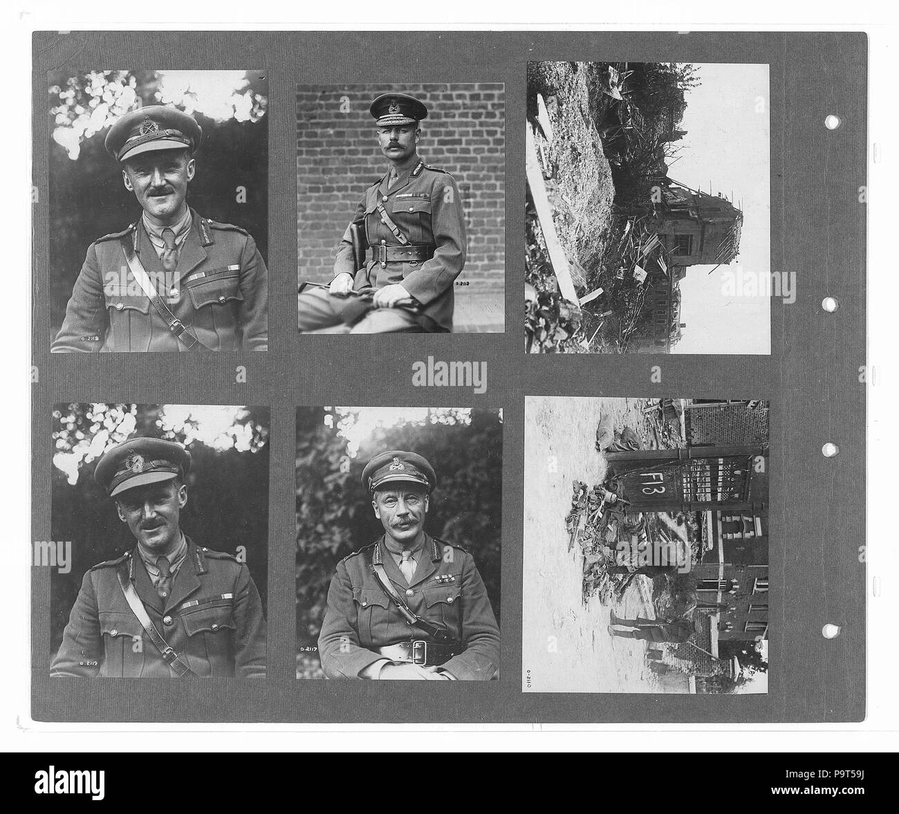 275 canadese guerra ufficiale fotografie (BL l.r.233.b.57.v3 f054r) Foto Stock