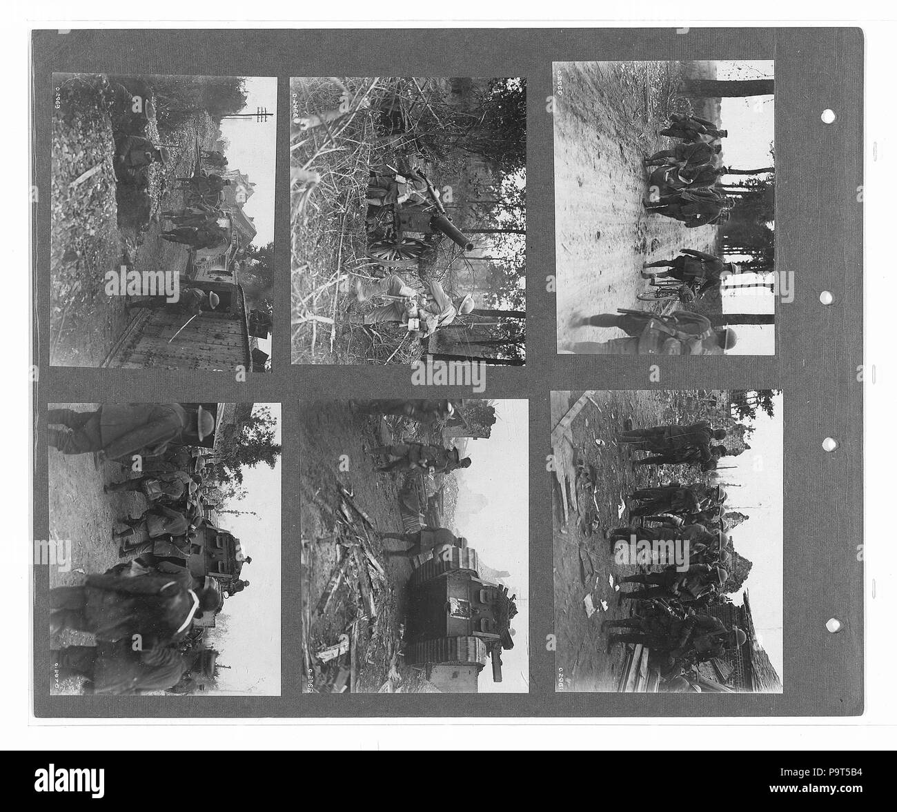 275 canadese guerra ufficiale fotografie (BL l.r.233.b.57.v4 f004r) Foto Stock