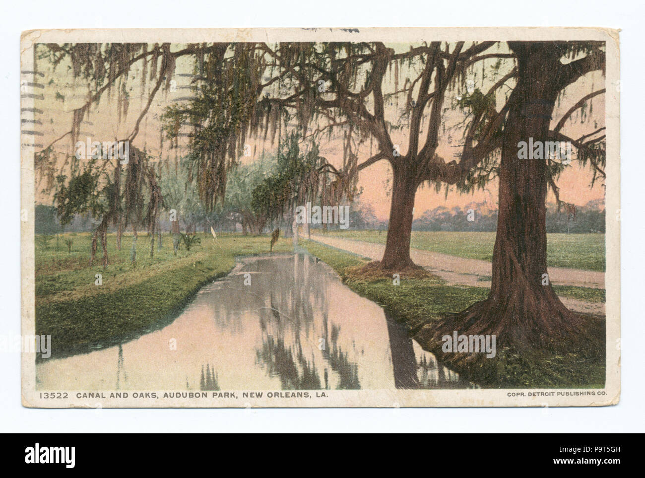 276 Canal e querce, Audubon Park, New Orleans, La (NYPL b12647398-75646) Foto Stock