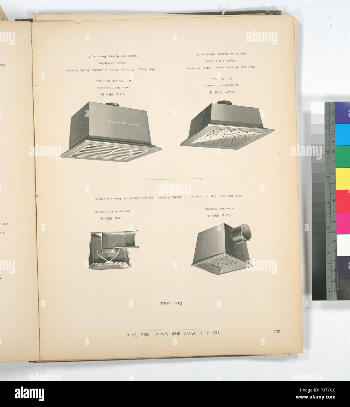 294 pozzi neri (NYPL b15260162-487555) Foto Stock