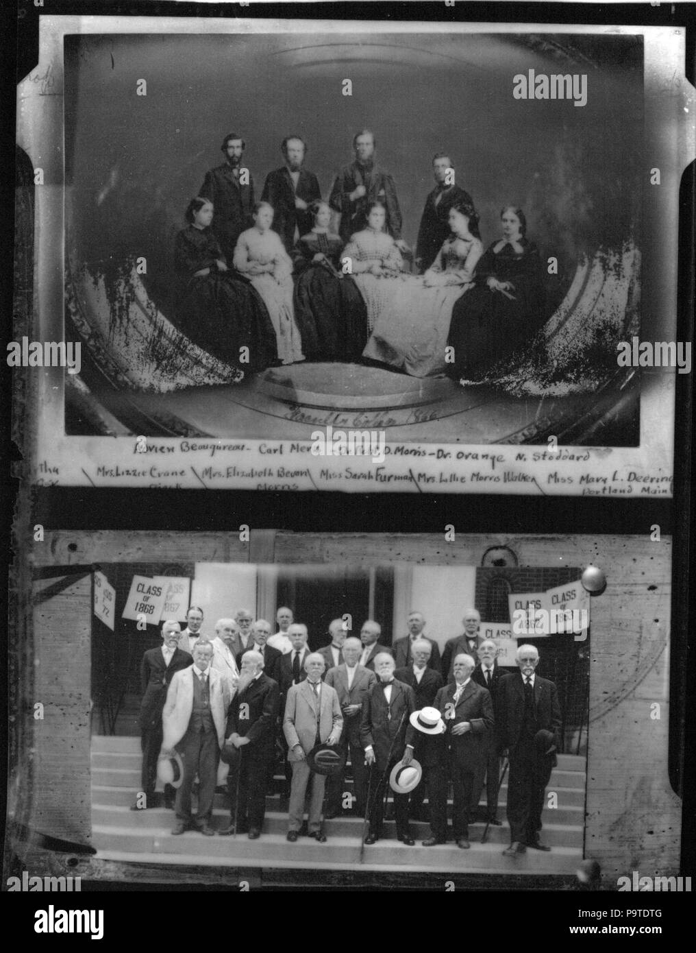 343 composito di facoltà e alumni ritratti ca. 1920 (3191723879) Foto Stock