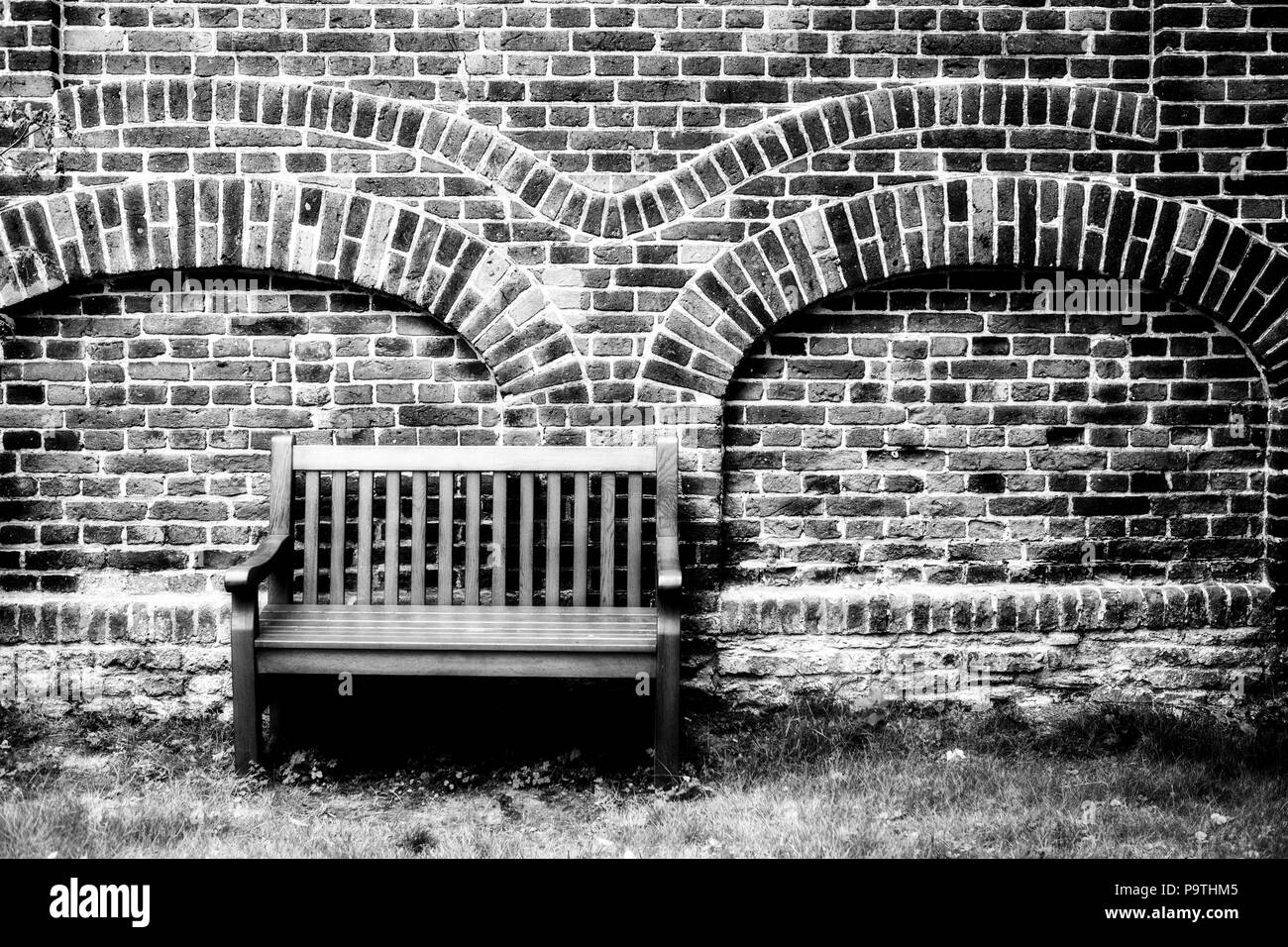 Banco vuoto , Germania Foto Stock