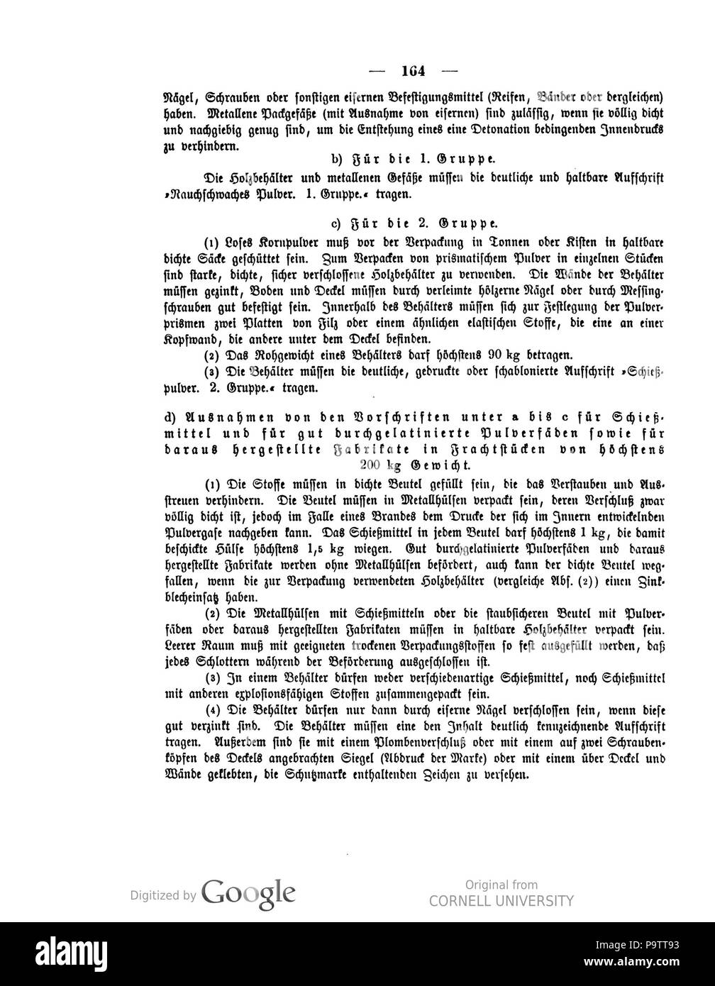 430 Deutsches Reichsgesetzblatt 1909 003 0164 Foto Stock