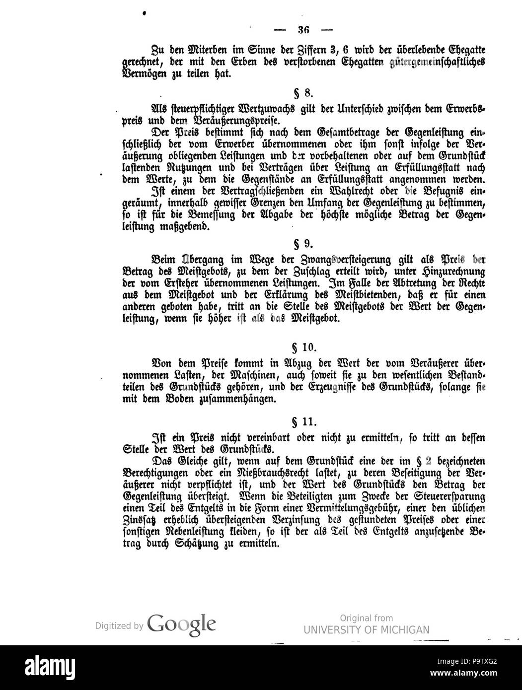 441 Deutsches Reichsgesetzblatt 1911 006 0036 Foto Stock