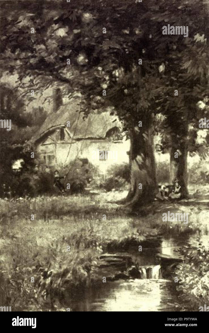 352 Country House (1) Foto Stock