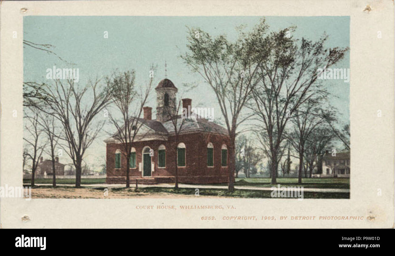 353 Casa Corte, Williamsburg, VA. (Bni 429708) Foto Stock