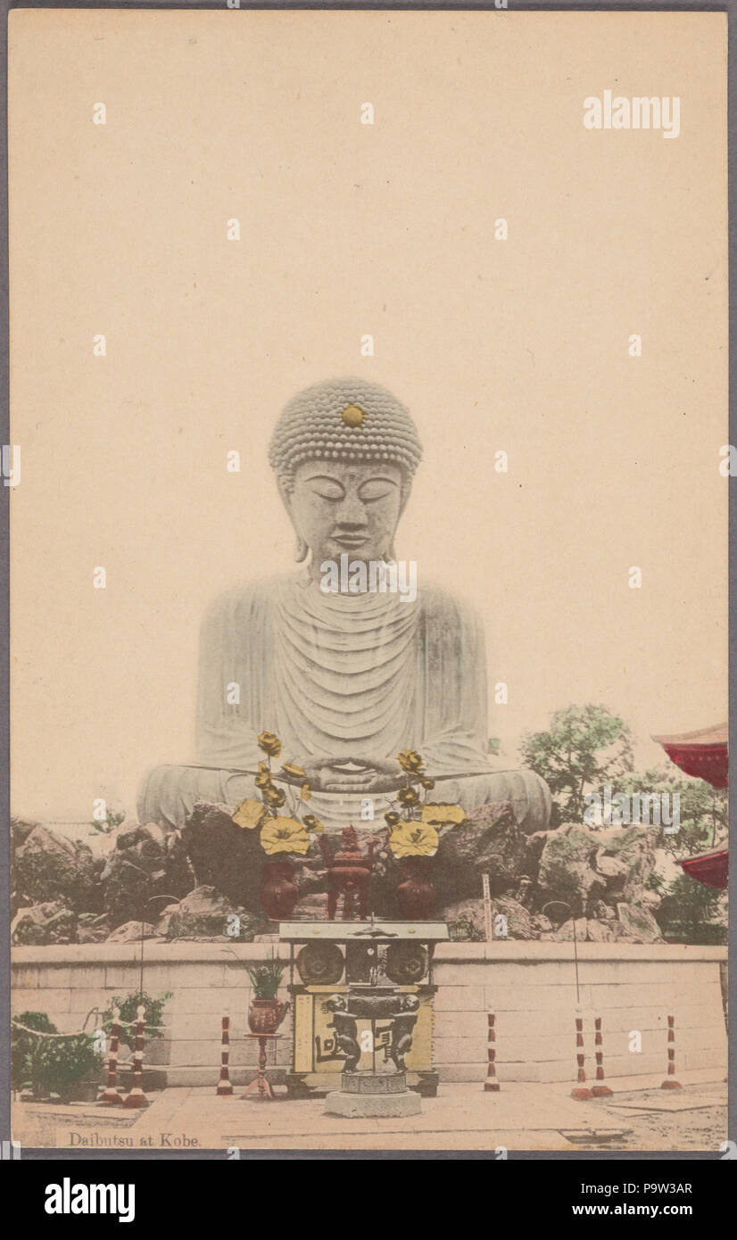 364 Daibutsu a Kobe (NYPL ADE-2360120-4043919) Foto Stock