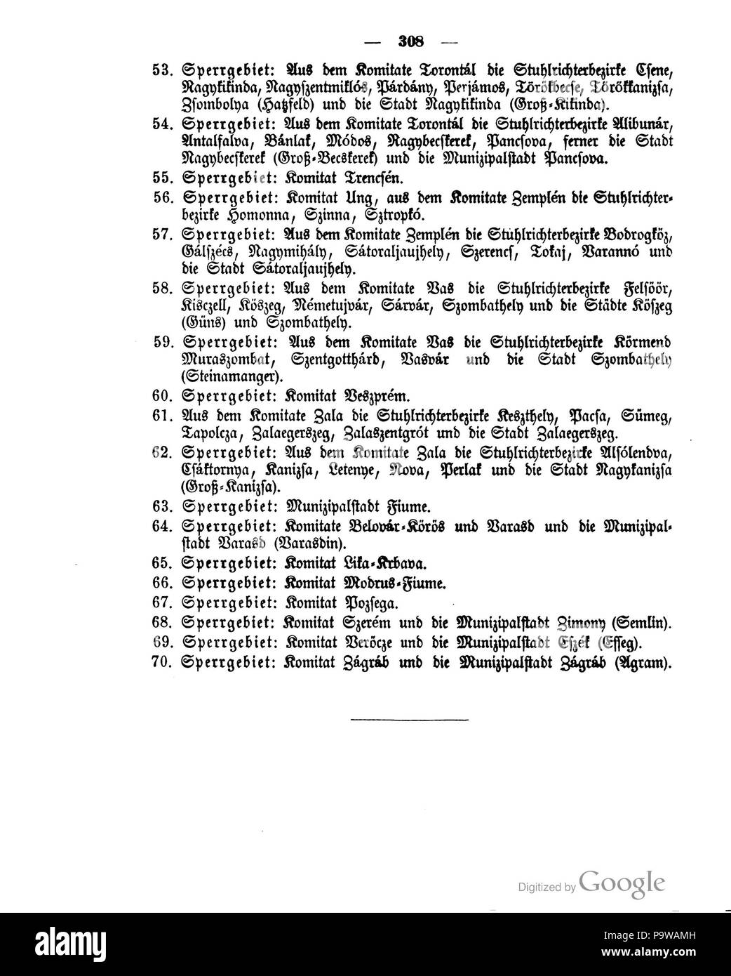 418 Deutsches Reichsgesetzblatt 1906 007 308 Foto Stock