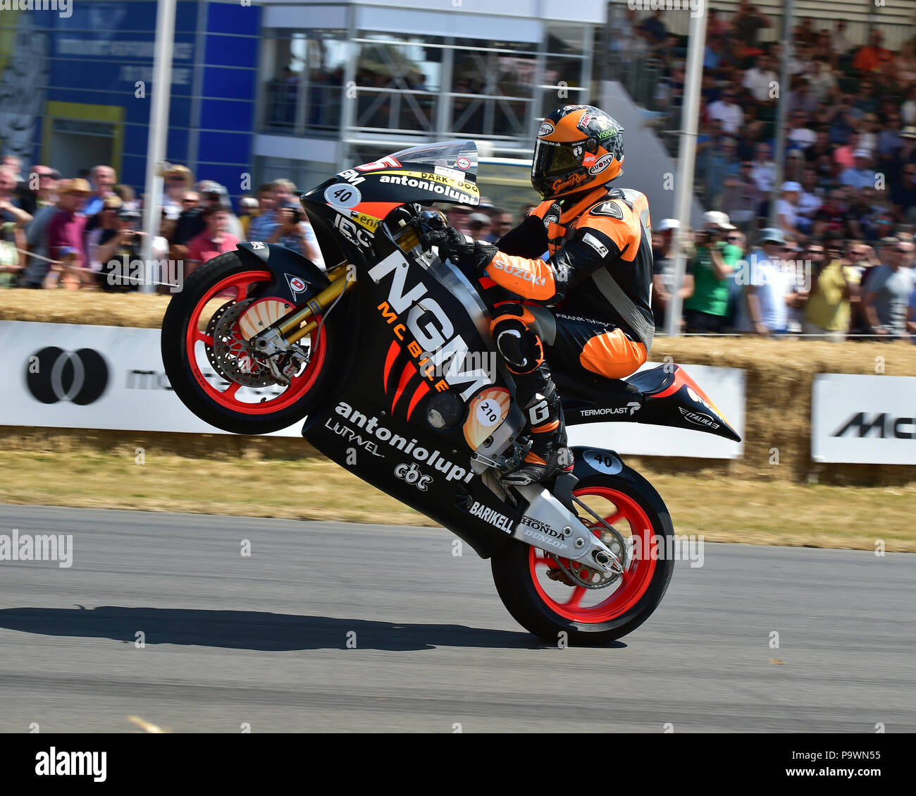 Gino Rea, FTR-Honda Moto2, moderne motociclette da corsa, Festival della Velocità - Il Giubileo d'argento Goodwood Festival of Speed, luglio 2018, Super Bike, biciclette Foto Stock