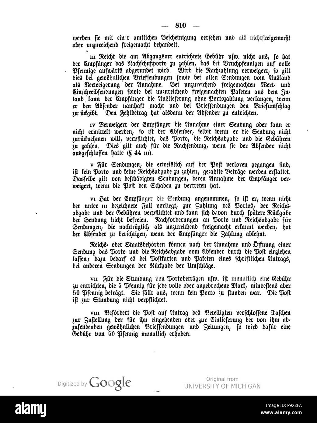 475 Deutsches Reichsgesetzblatt 1917 157 0810 Foto Stock