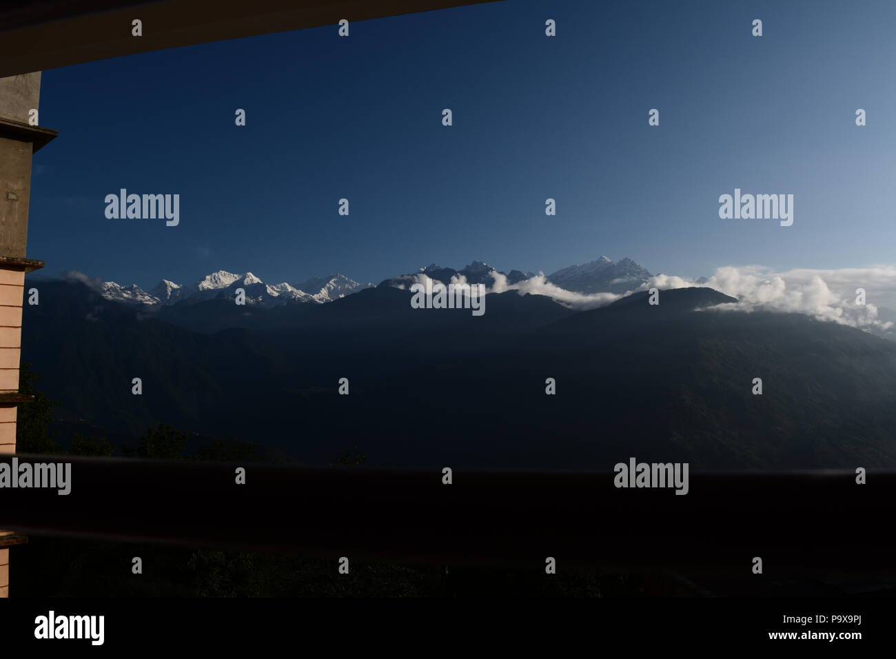 Ortografia, West Sikkim, India. Foto di viaggio. Foto Stock