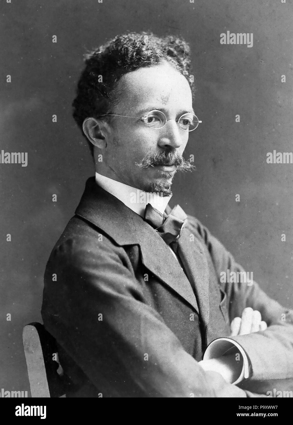 HENRY OSSAWA TANNER (1859-1937) artista americano fotografato nel 1907 da Frederick Gutekunst Foto Stock