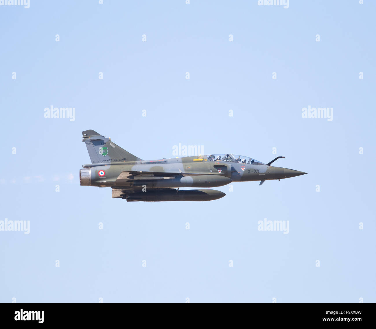 Mirage francesi 2000DS a RAF RIAT, 2018 Foto Stock