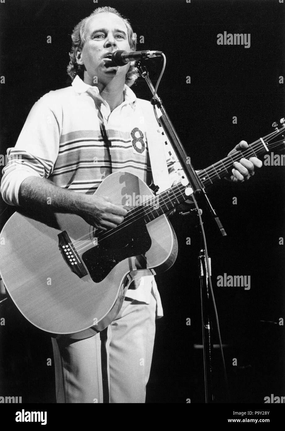 Jimmy Buffet fotografata da Gary Gershoff di Jones Beach nel luglio del 1989. Gary Gershoff / MediaPunch Foto Stock
