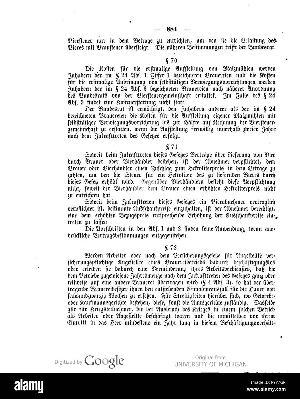 482 Deutsches Reichsgesetzblatt 1918 098 0884 Foto Stock