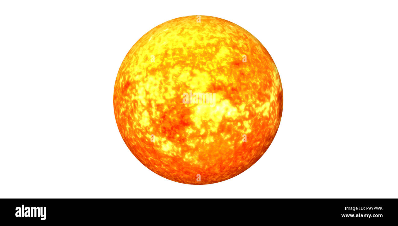 Sun star spazio Foto Stock