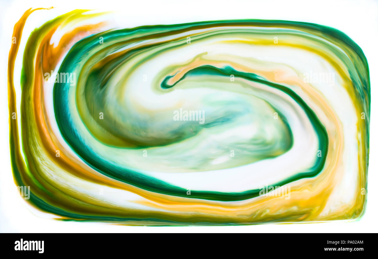 Vivace e colorata arte astratta con modelli di moto vorticoso Foto Stock