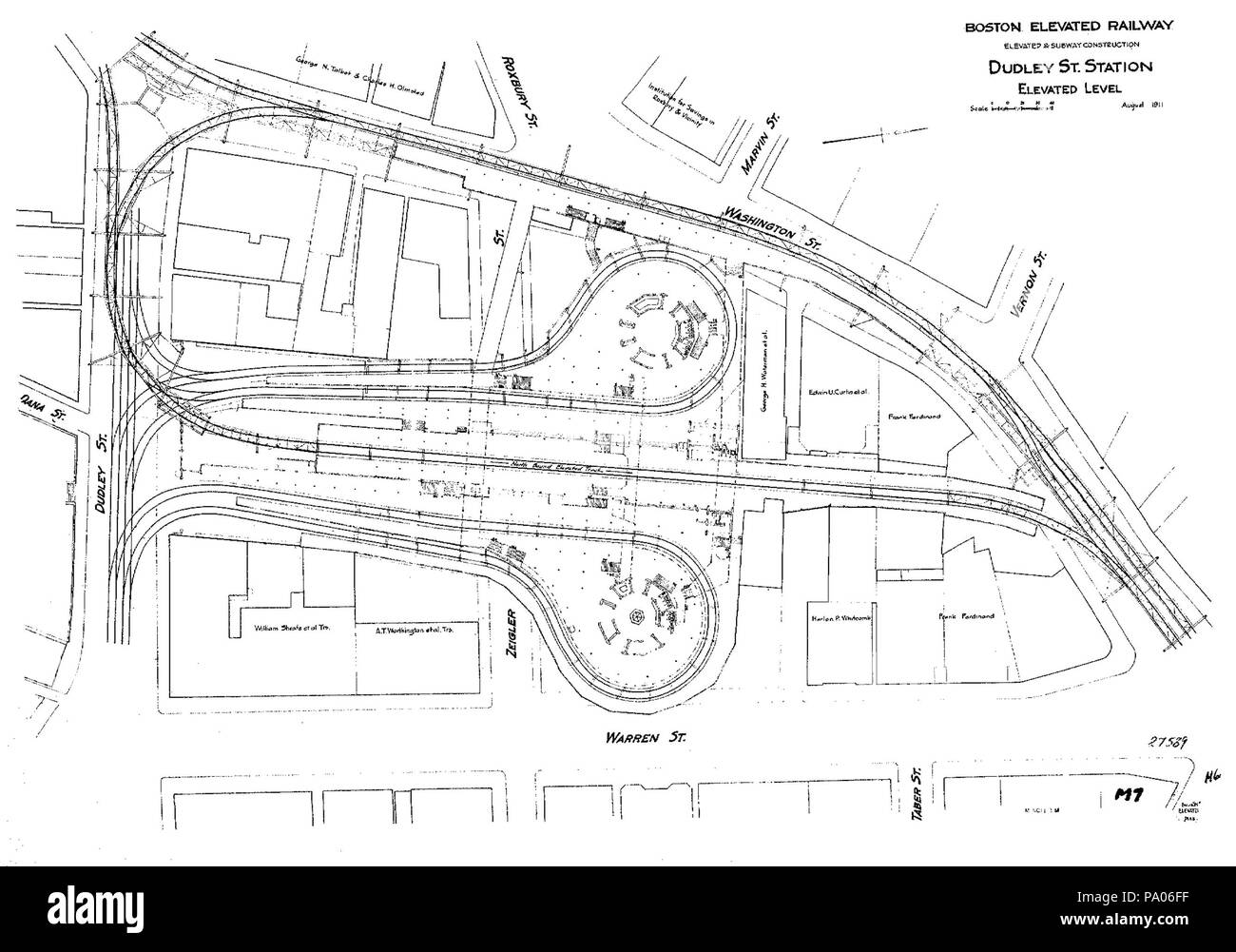 594 Dudley 1911 superiore Foto Stock