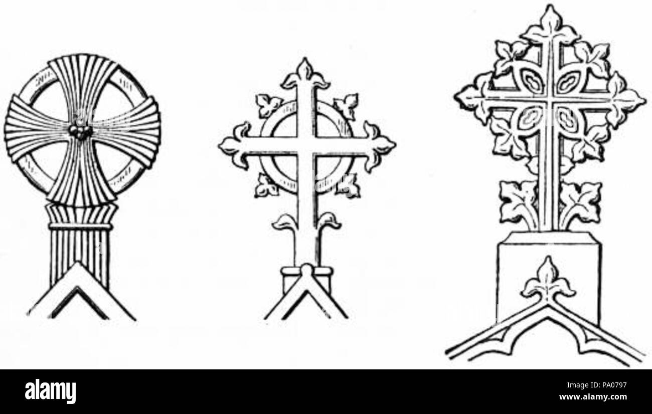 602 EB1911 Cross - Figure 8, 9 &AMP; 10 Foto Stock