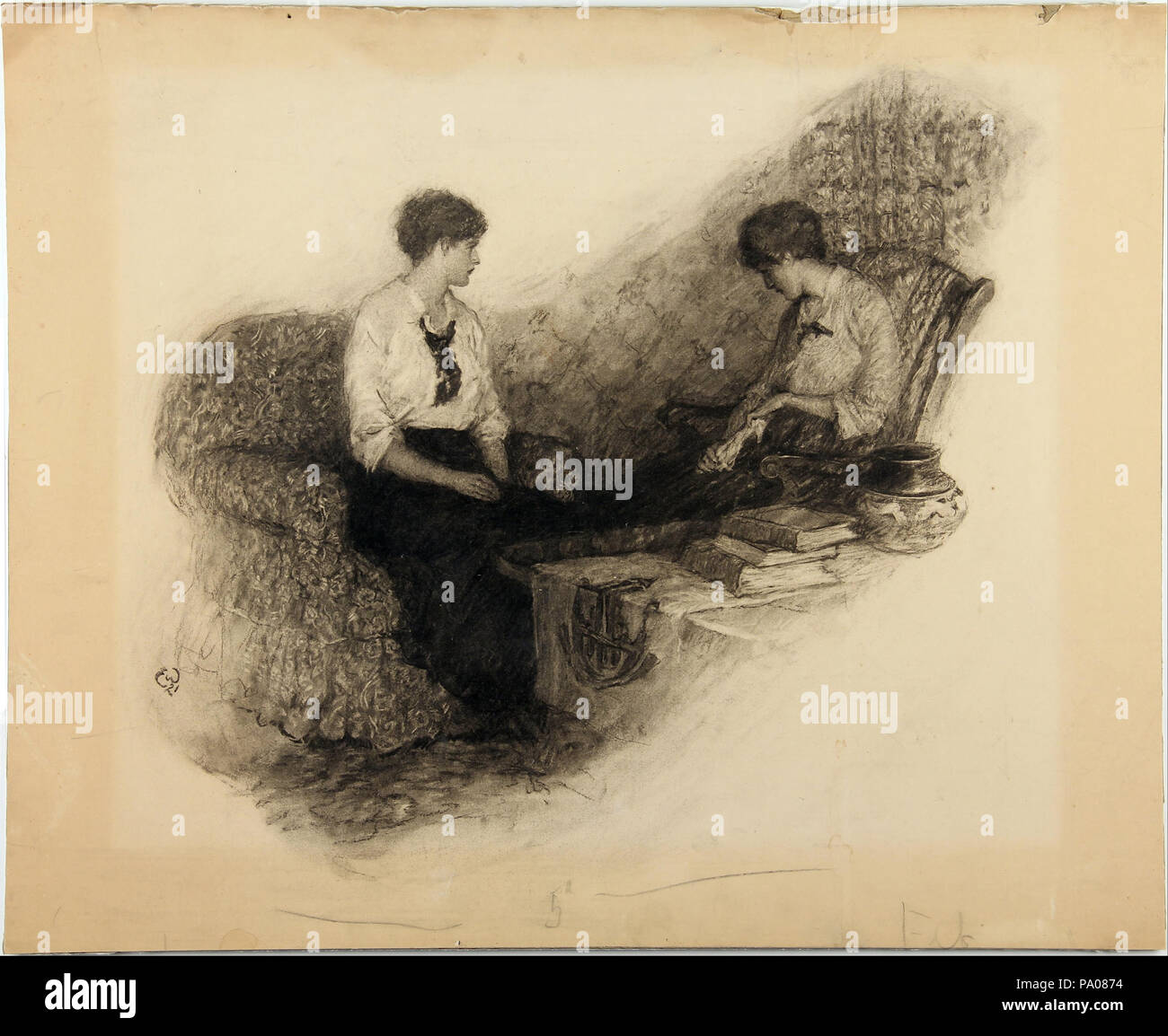 606 Edmund Ward - La Prairie bambino - Foto Stock