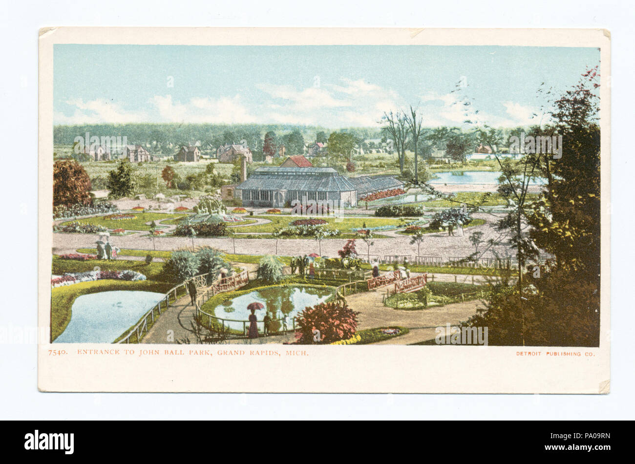 624 Ingresso, John Ball Park, Grand Rapids, Mich (NYPL b12647398-66764) Foto Stock