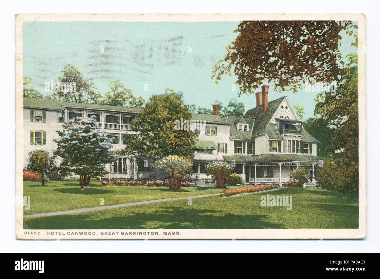 634 esterno, Hotel Oakwood, Great Barrington, massa (NYPL b12647398-74597) Foto Stock