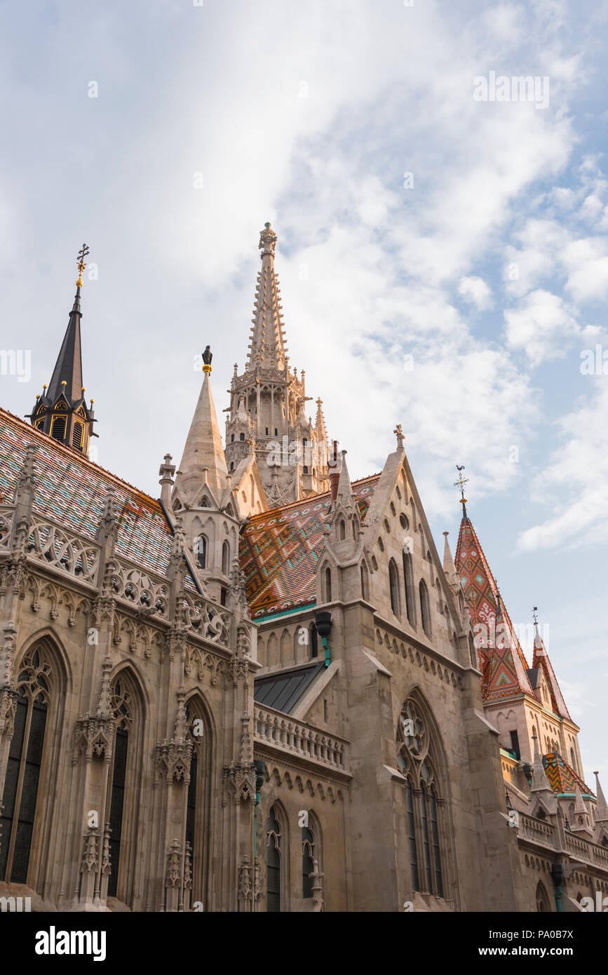 San Matthias cattedrale, Budapest, Ungheria Foto Stock