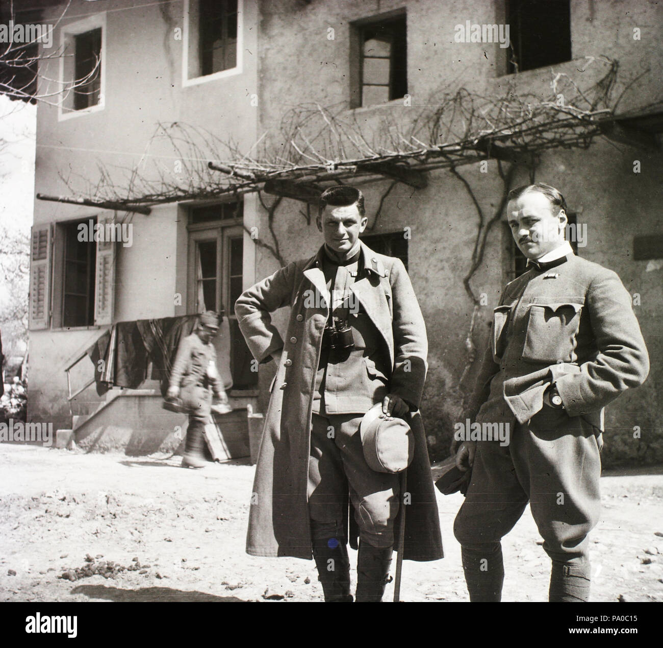 652 Prima Guerra Mondiale, doppio ritratto Fortepan 86002 Foto Stock