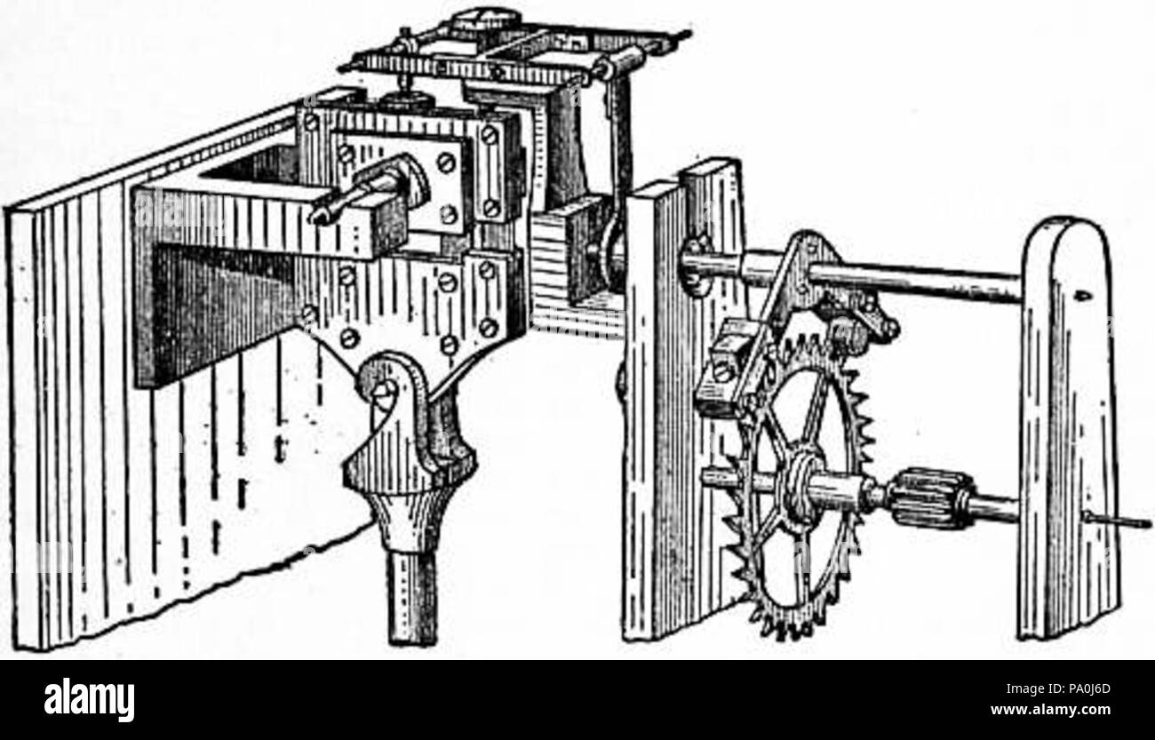 601 EB1911 - Orologio - Fig. 12.-Strasser di scappamento Foto Stock