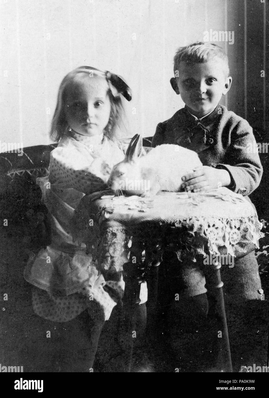 610 Egy lakás polgári szobája. Fortepan 57155 Foto Stock