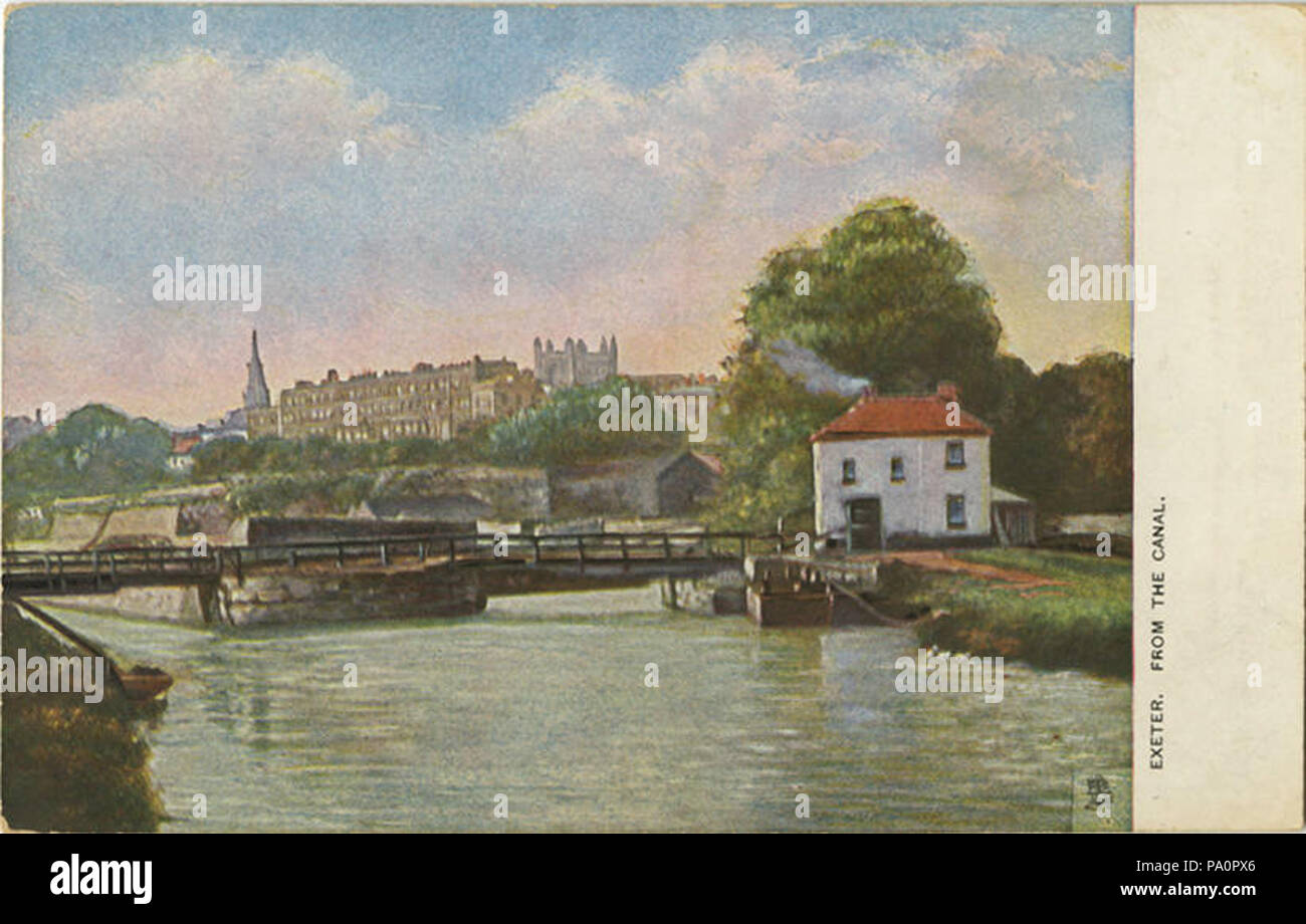 632 Exeter, dal Canal. 787 (BNI 418663) Foto Stock