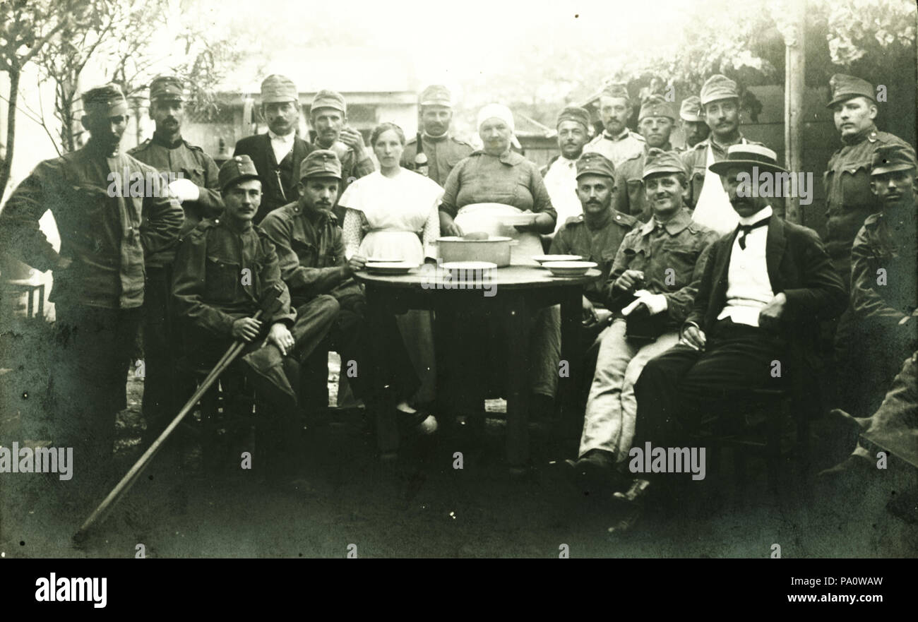 652 Prima Guerra Mondiale Fortepan 85672 Foto Stock