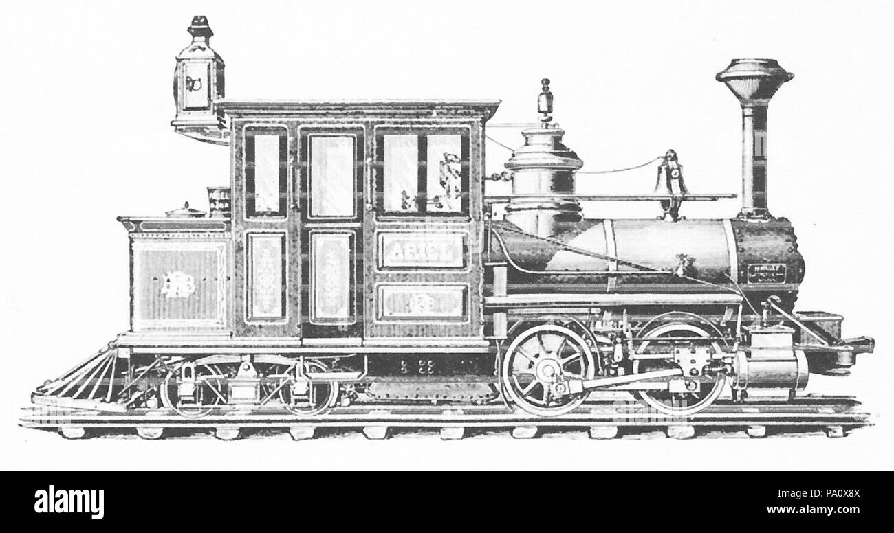 662 Forney Ariel loco Foto Stock