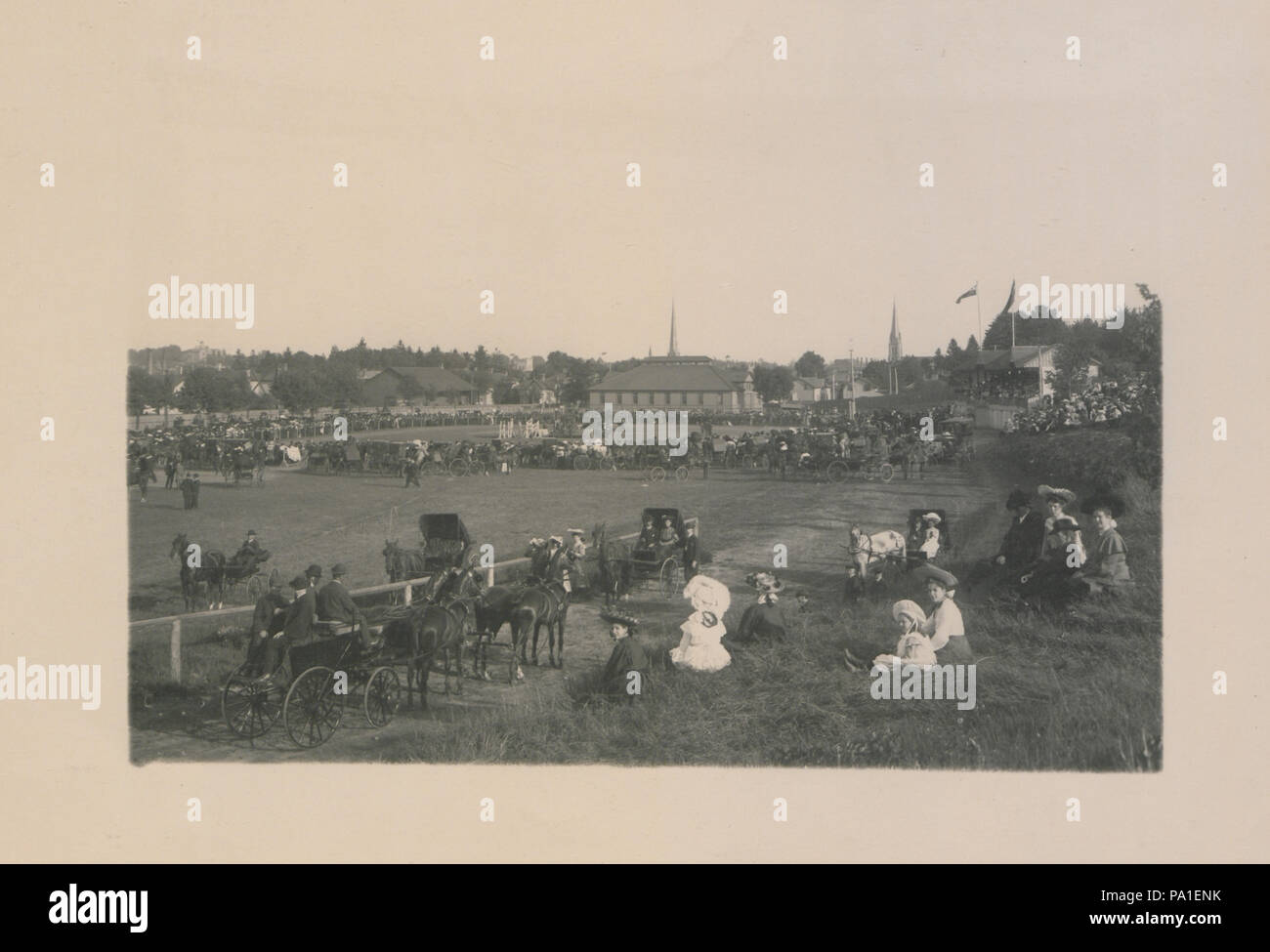 687 Galt Horse Show (HS85-10-16342) Foto Stock