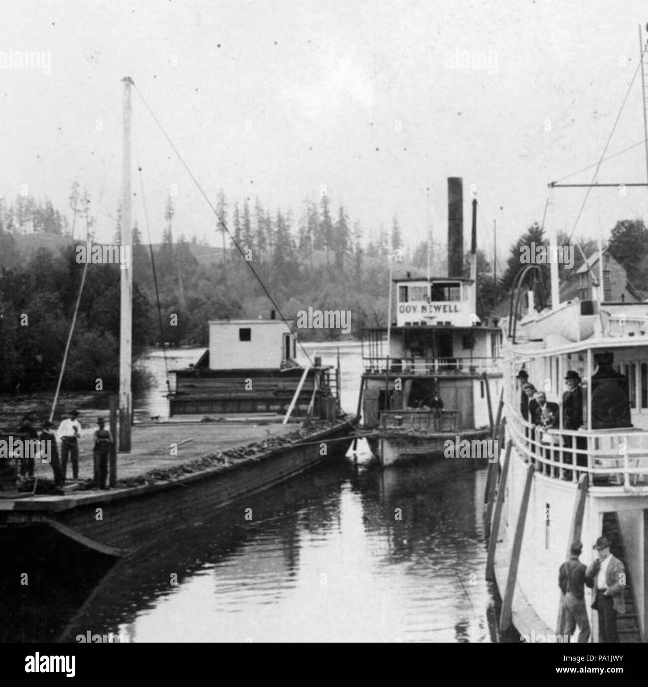 722 Gov Newell a La Centro 13 Maggio 1900 Foto Stock