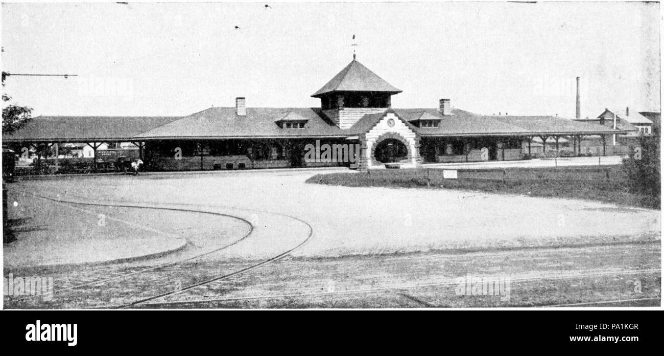 637 Fall River Depot, 1911 Foto Stock