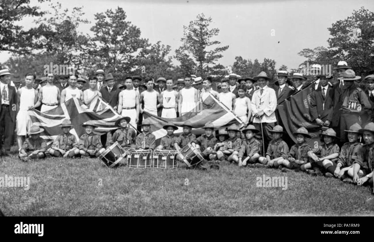 307 ChineseCanadiansinHighPark Foto Stock