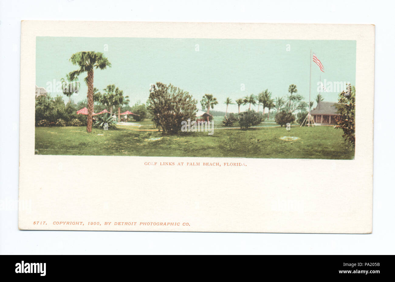 717 Golf Links, Palm Beach Fla (NYPL b12647398-62381) Foto Stock