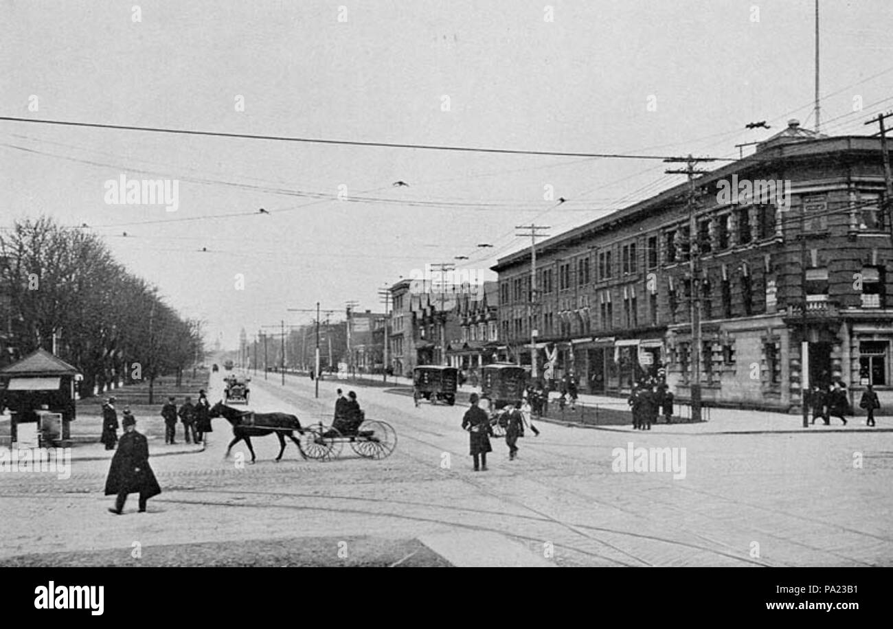 146 AQueenSpadinaHorse Foto Stock