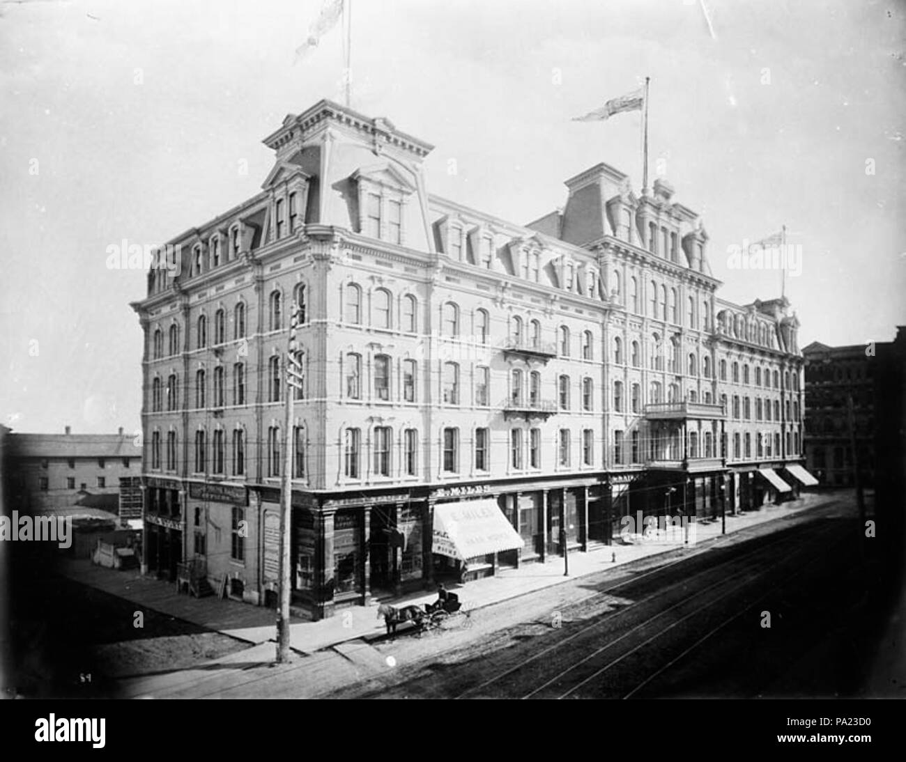 223 Russell House ca1893 Foto Stock