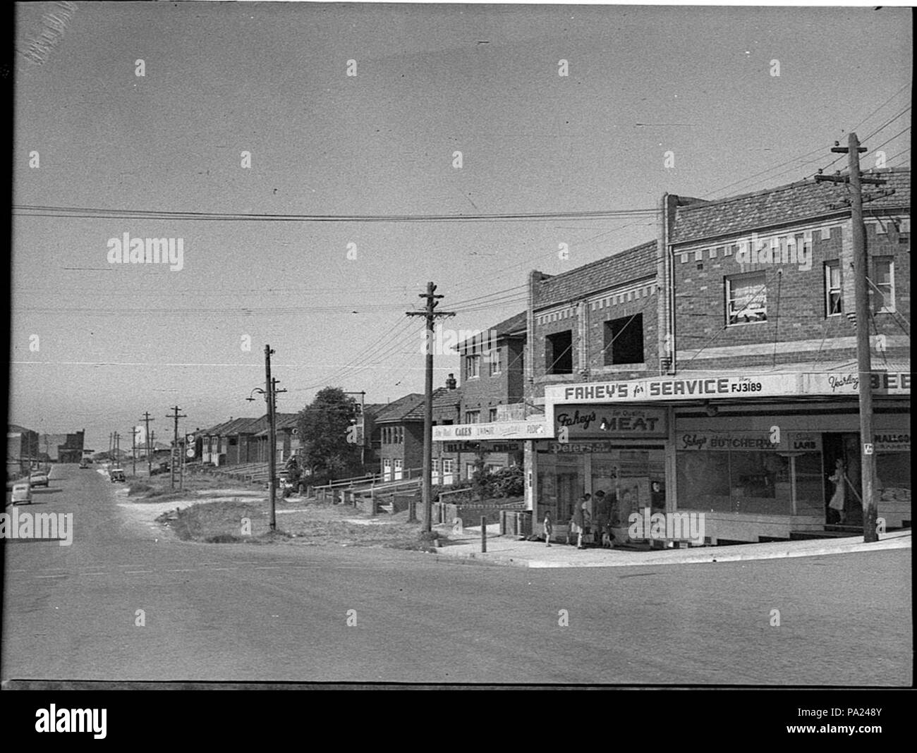 252 27942 SLNSW Winsor negozi Maroubra Foto Stock