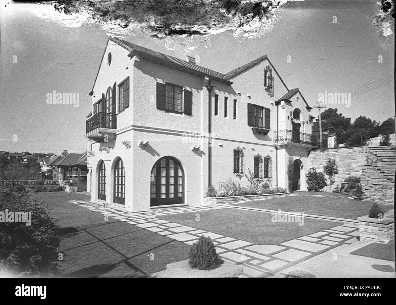 250 26496 SLNSW Casa di Bellevue Hill Foto Stock