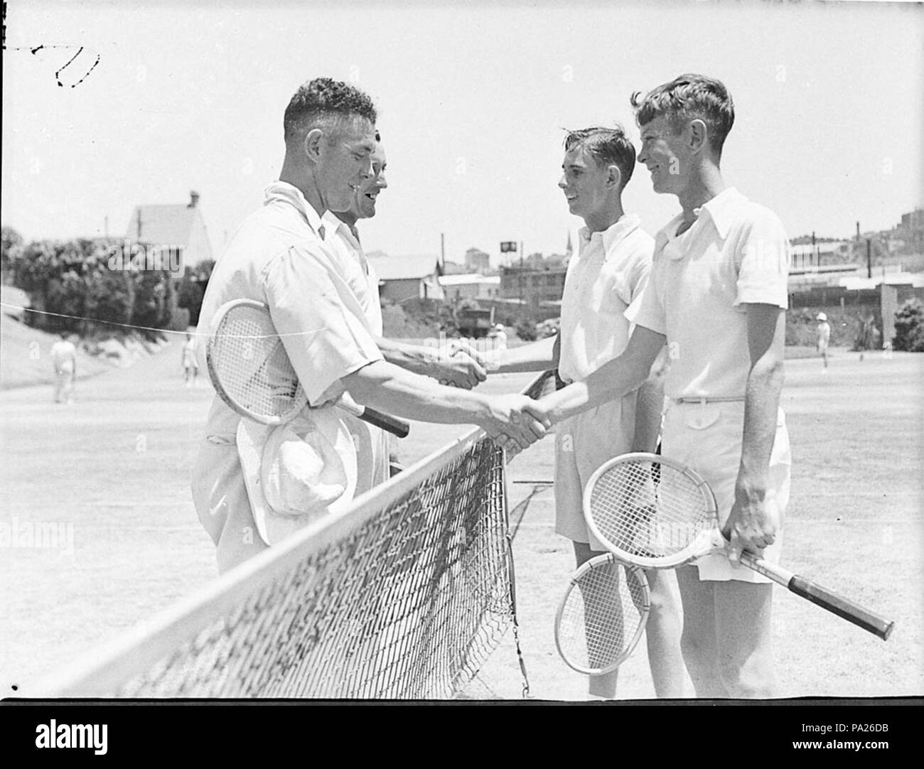 259 33825 SLNSW Paese settimana tennis Città Bianca Foto Stock