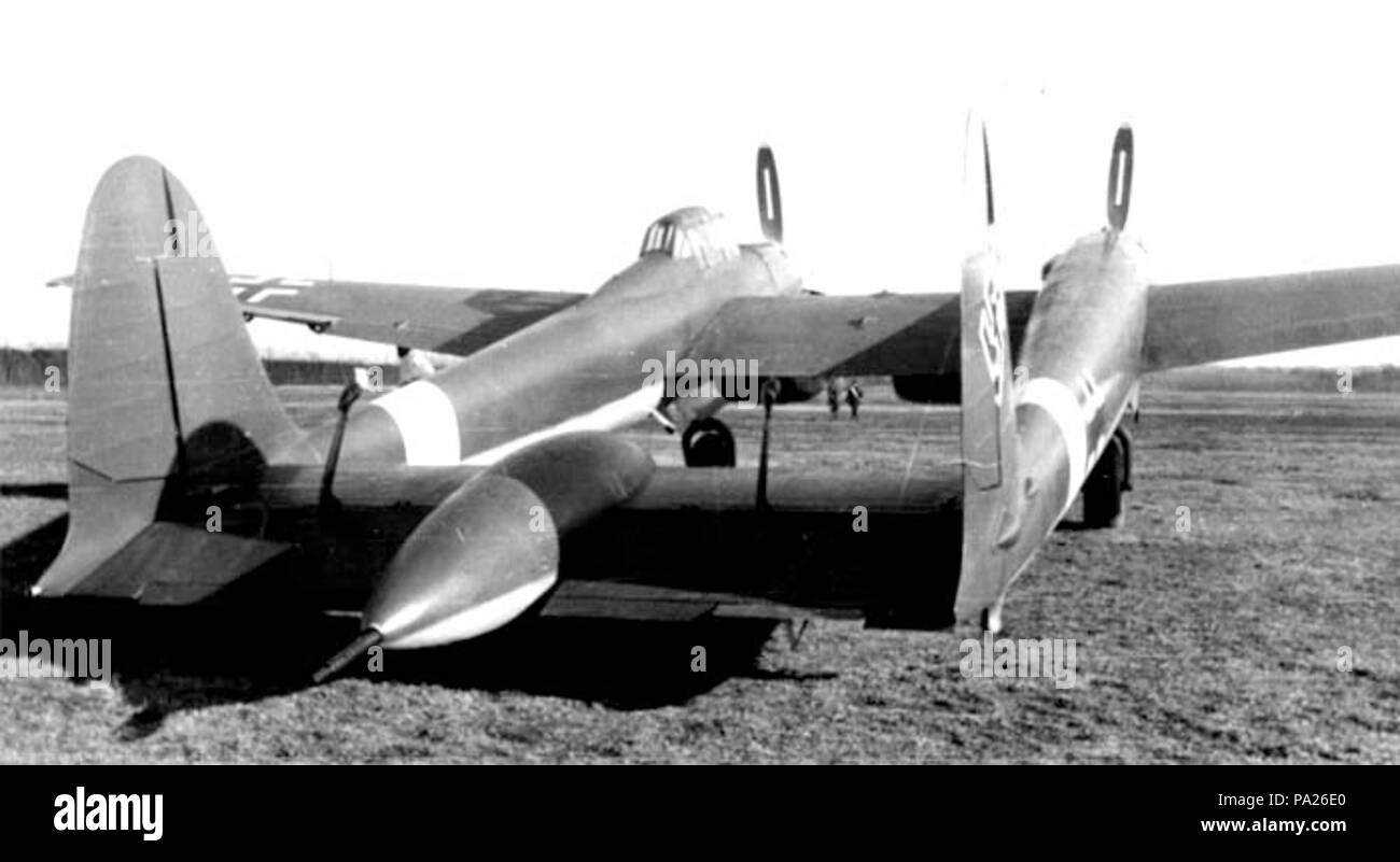 228 Savoia Marchetti SM.92 Parte posteriore Foto Stock