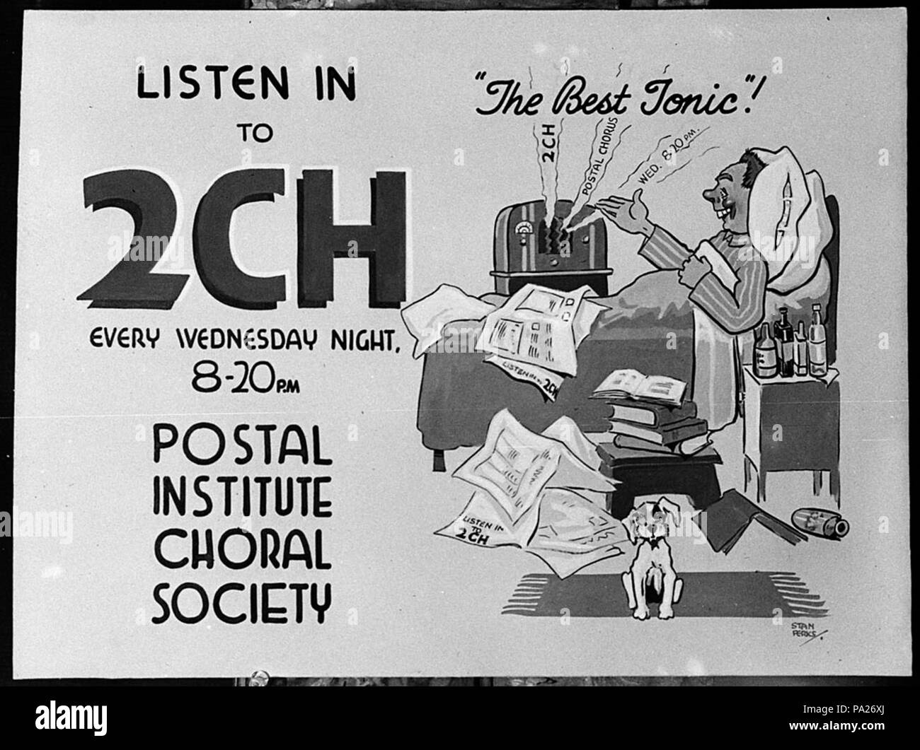 260 35361 SLNSW Stazione Radio 2CH Foto Stock