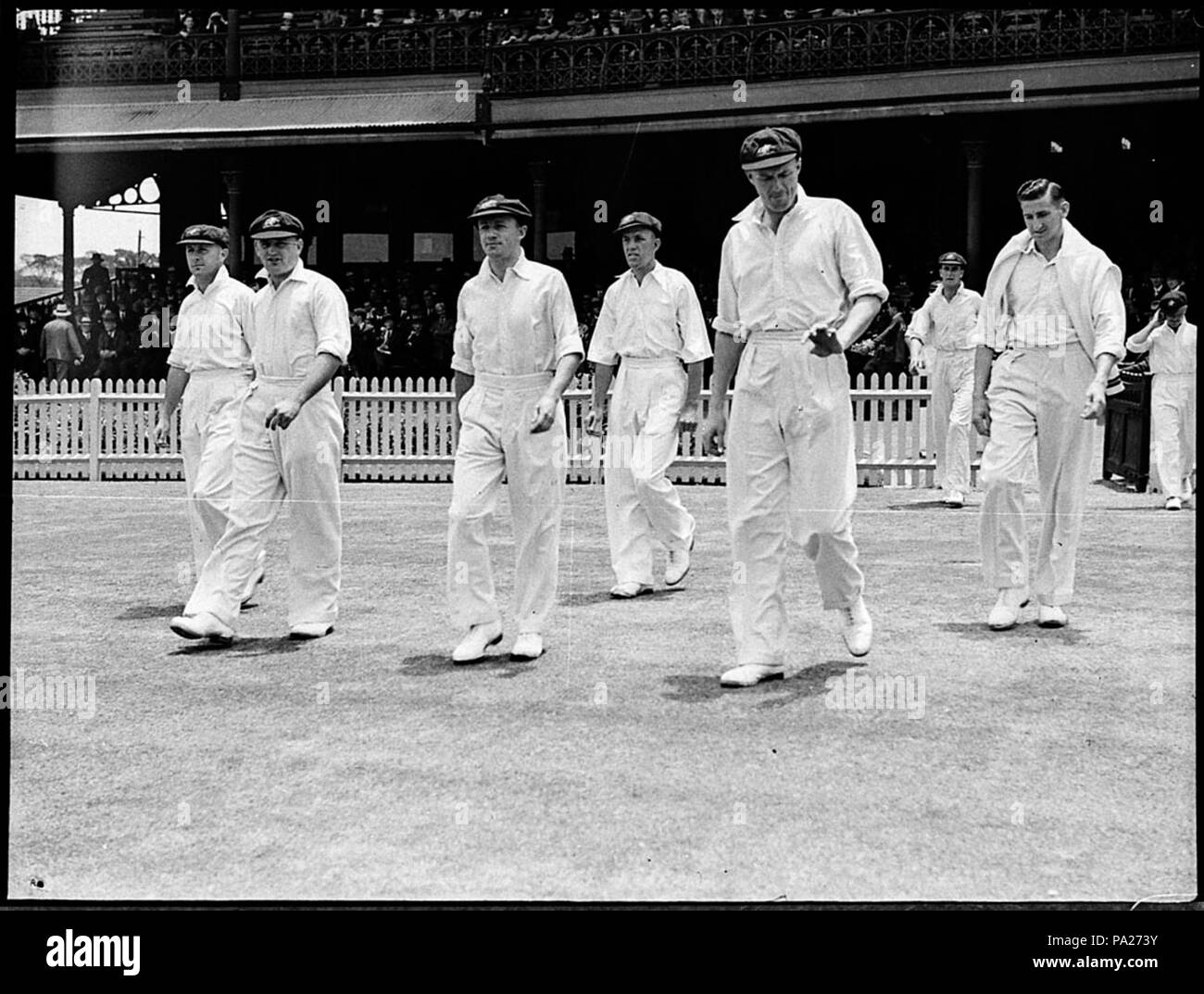 261 SLNSW 35941 Seconda prova Sydney Australia prende il campo Foto Stock