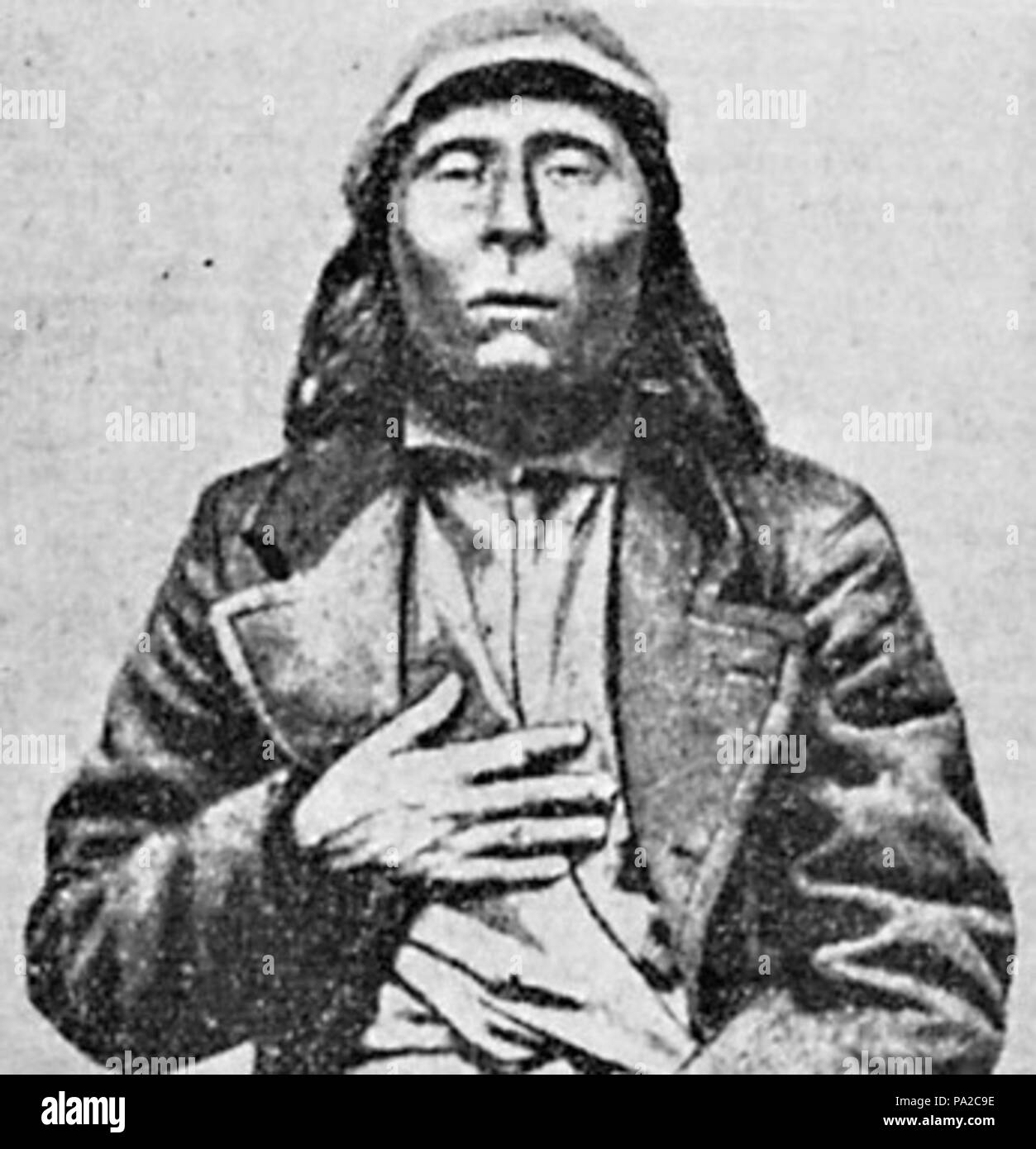 305 Chief Paulina, Paiute settentrionale leader, 1865 Foto Stock
